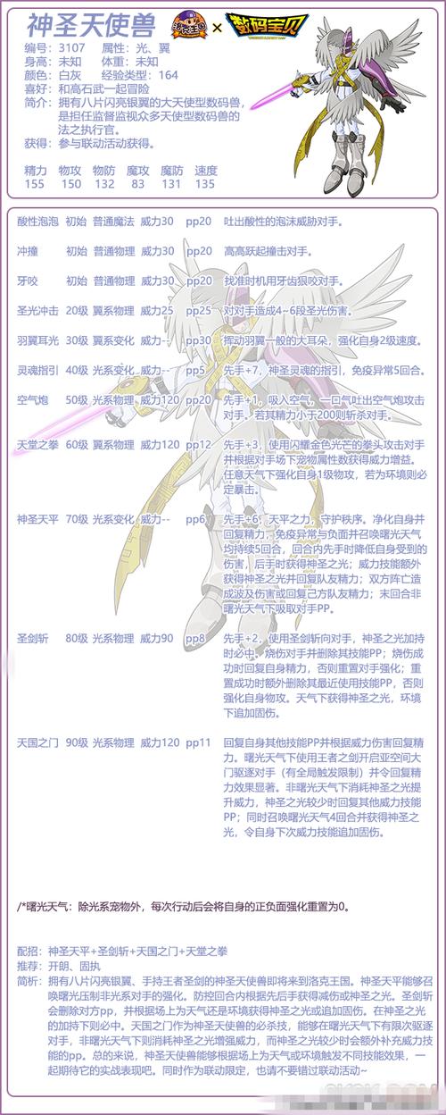 洛克王国神圣大天使技能解析