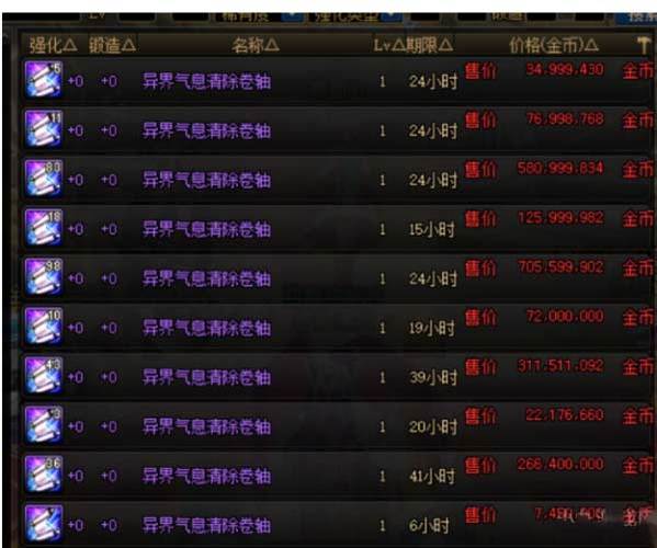 教你玩dnf异界气息消灭卷轴攻略