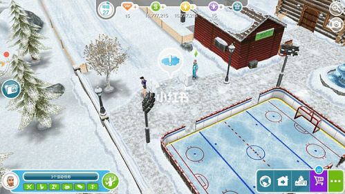 模拟人生2四季如何打雪仗如何滑冰