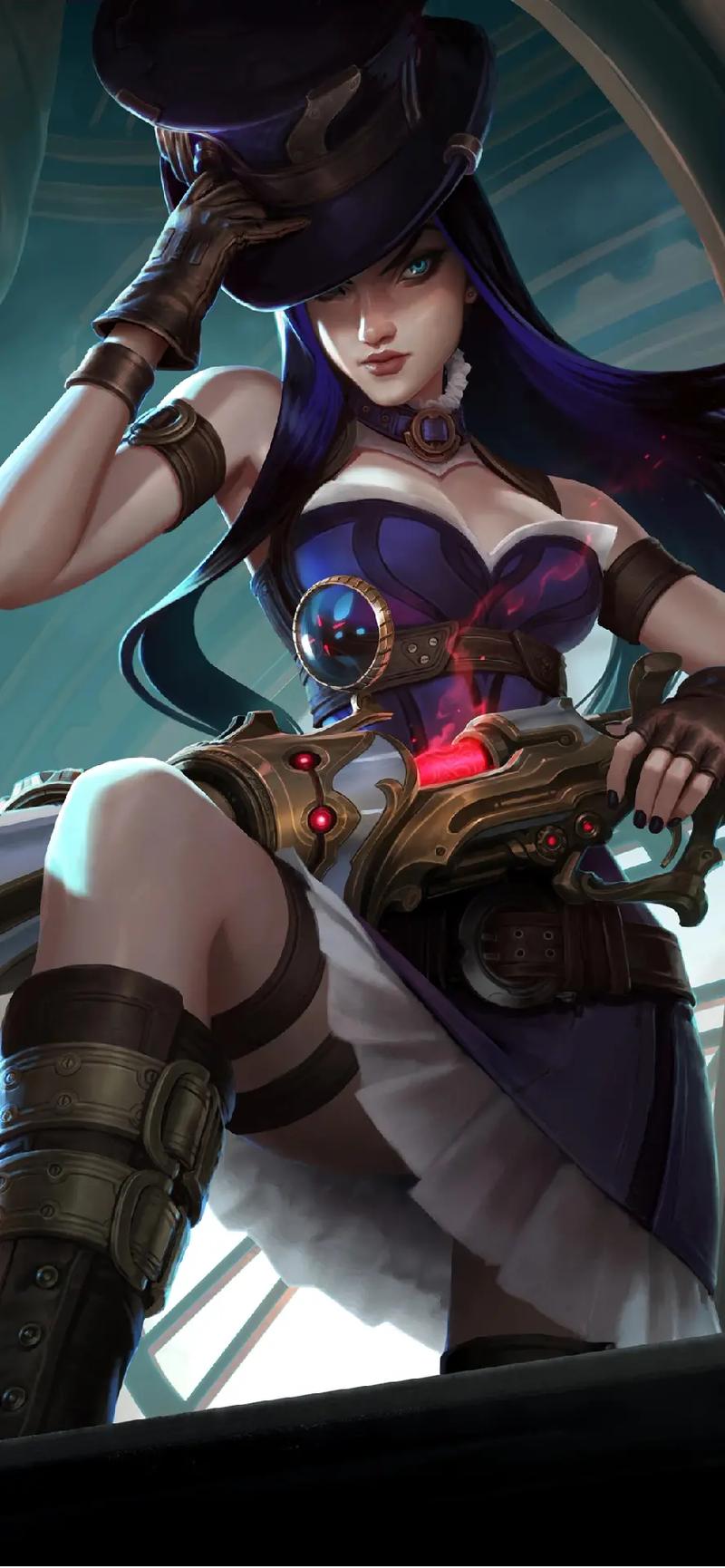 LOL皮城女警凯特琳怎么出天赋点?