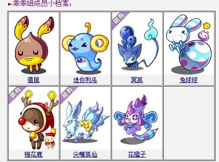 洛克王国的组别有哪些?