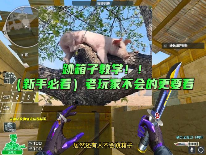 cf中跳跃是哪个按键?cf跳跃技巧大全视频?