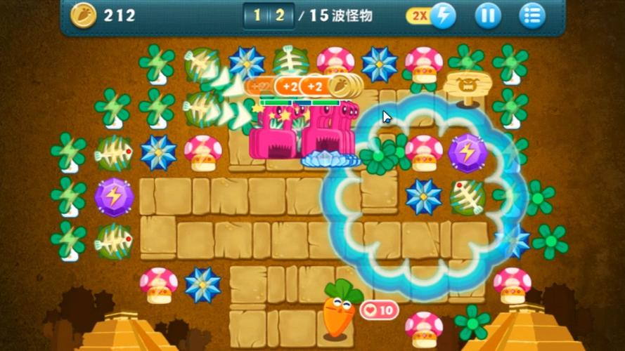 保卫萝卜1终极挑战攻略第34关答案玩法
