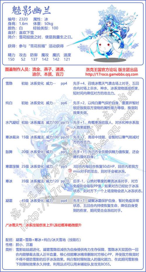 魅影幽兰技能搭配